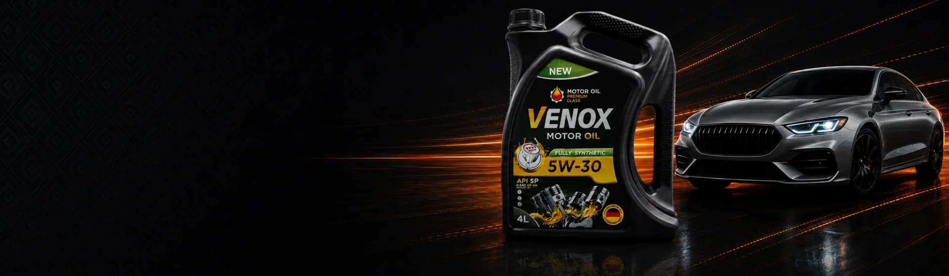 VENOX — yengil avtomobillar uchun motor moylari