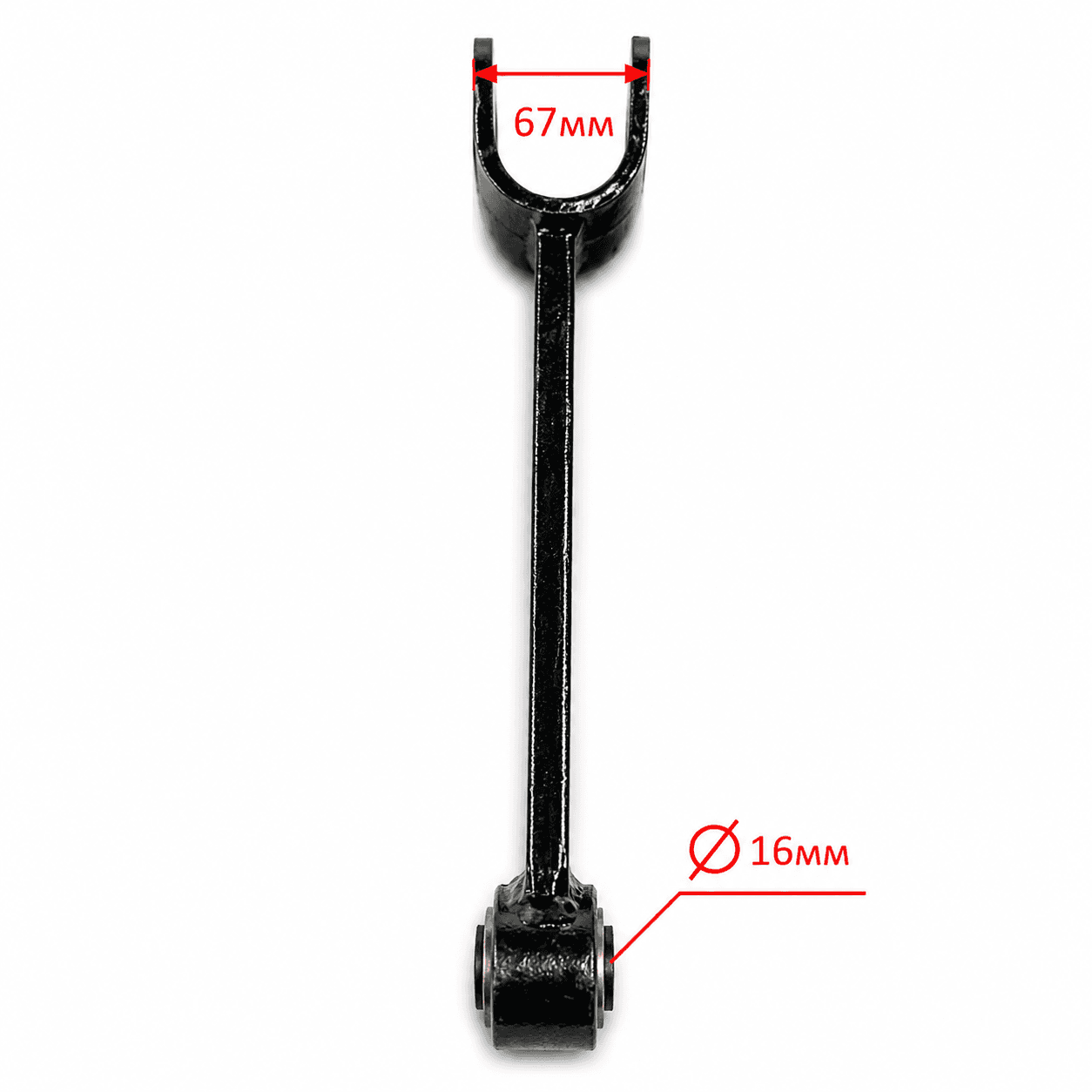 Oldingi stabilizator ustuni mahkamlash kronshteyni 81.43718.6021 SHAANXI F3000