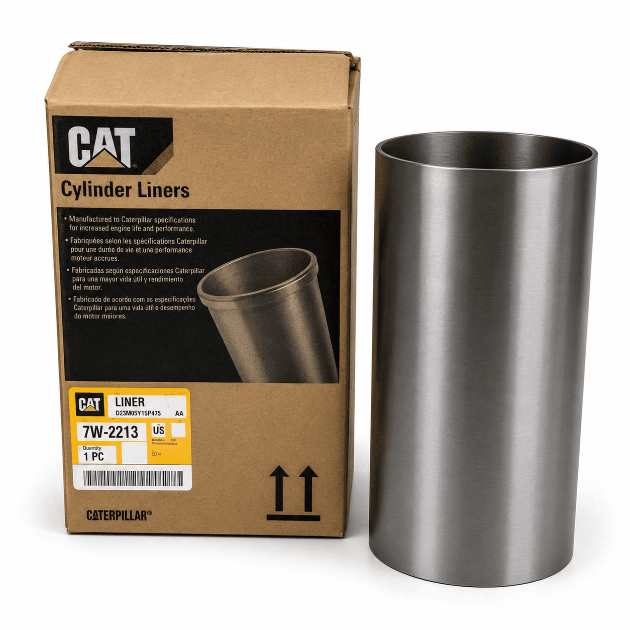 Silindr bloki gilzasi D=105mm 390-0854 CAT 1104 IZUMI
