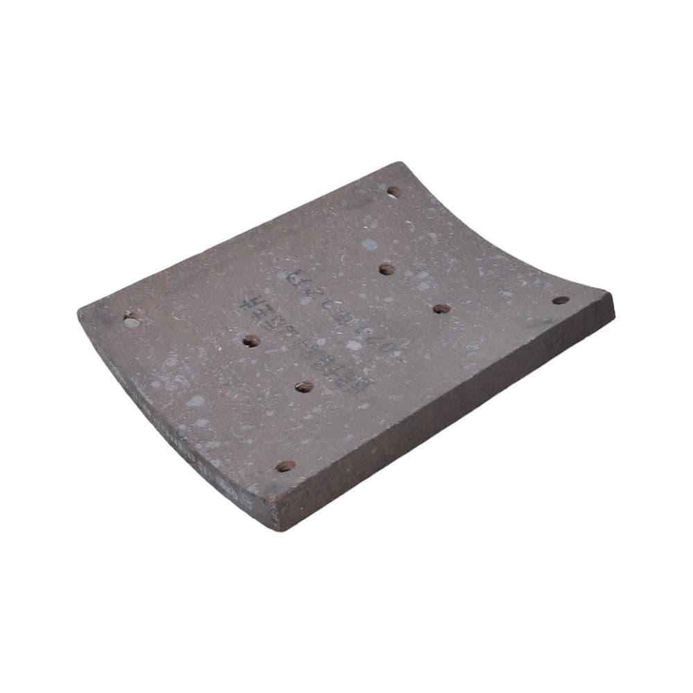 Orqa tormoz kolodkasi qoplamasi 8-teshik L=220mm Shacman F3000 Qinyang qizil - 1